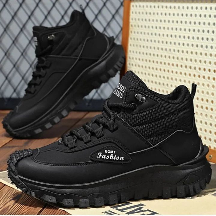 (⏰Limited Time Sale 70% OFF) Men’s Work Hiking Boots – Waterproof, Non-Slip, Puncture and Smash Resistant, Wide Toe, Arch Support – Ideal for Daily Wear and Outdoor Adventures