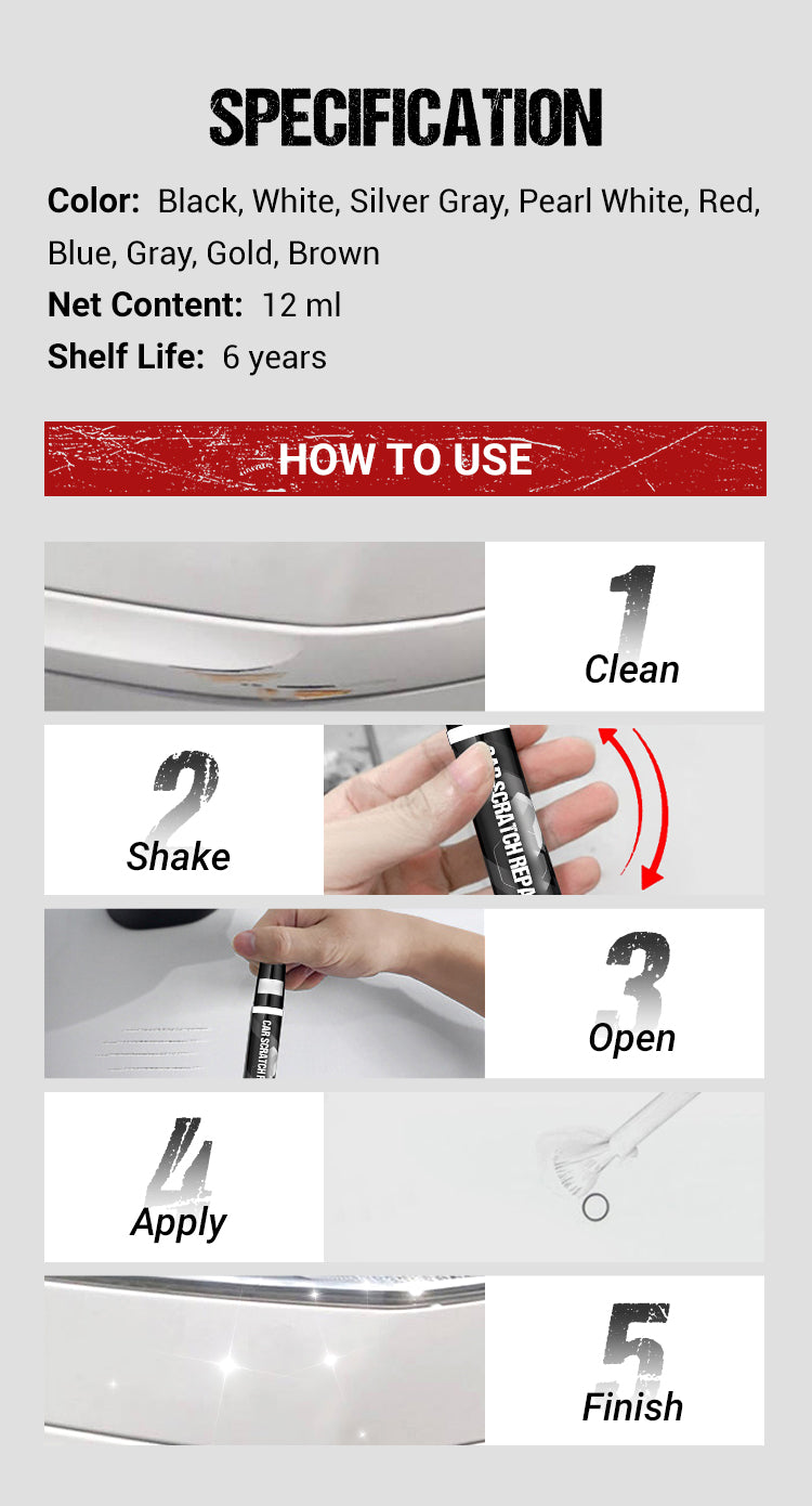 🔥LAST DAY -BUY 1 GET 1 FREE🔥Car Scratch Repair Pen