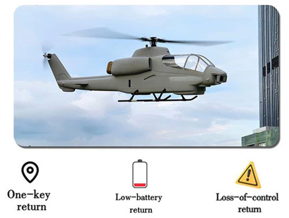 π₯ LIMITED TIME 50% OFF β FL500 AH-1 Cobra L7 Pro RC Helicopter | Almost Gone!