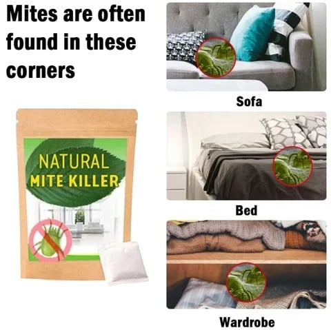 🔥BUY MORE SAVE MORE🔥All-Natural Dust Mites Killer（10 Pcs）