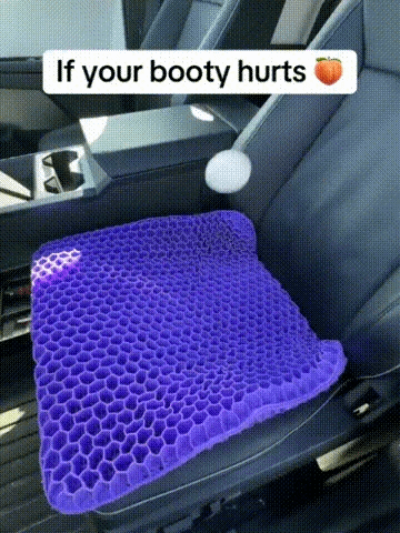 ✨ Ergonomic Silicone Seat Cushion – Relief You Can Feel