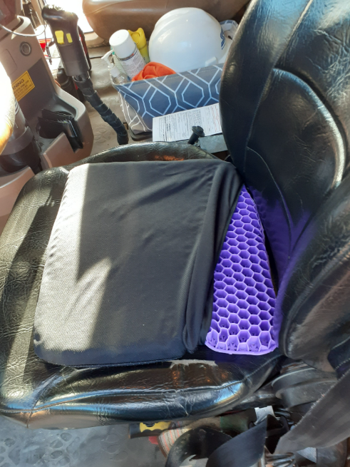 ✨ Ergonomic Silicone Seat Cushion – Relief You Can Feel
