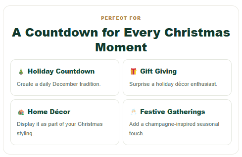 ๐
Best Gift For Christmas - Sale 49 % OFF๐
๐ฅ 24 Champagne Advent Calendar 2026 ๐