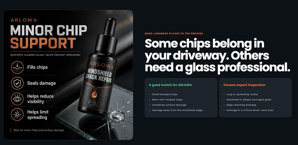 Fill & Seal Small Windshield Chips Before They Spread.